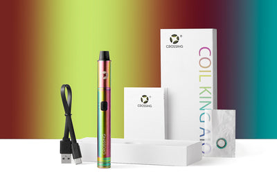 Crossing Coil King AIO dab pen full kit with tool and storage