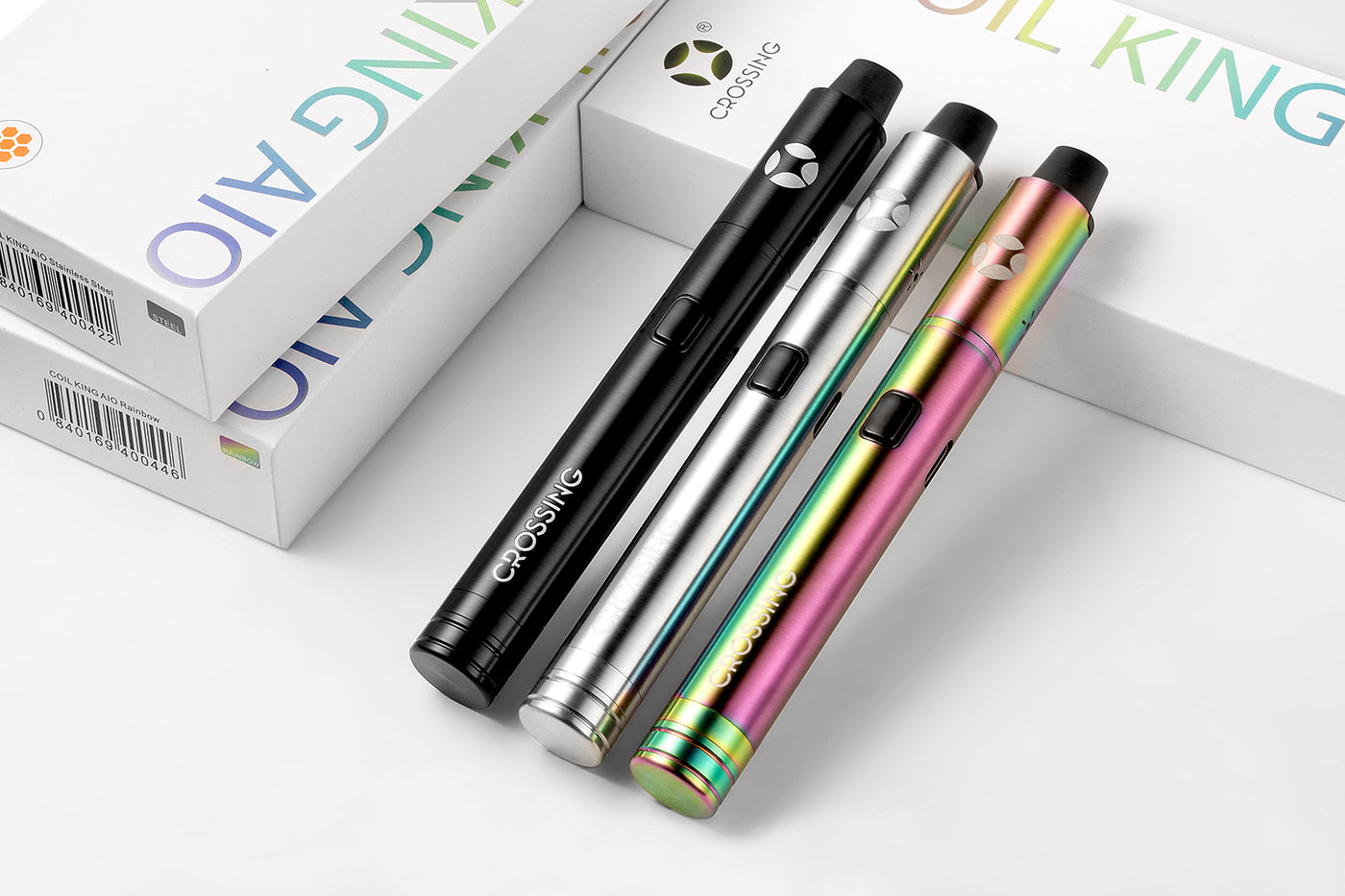 Massive vapor cloud produced by the Coil King AIO dab pen