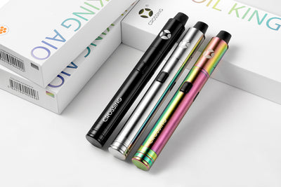 Massive vapor cloud produced by the Coil King AIO dab pen