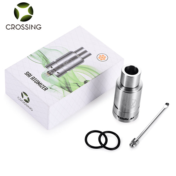 Crossing | Sai Atomizer 510 Threading Wax Atomizer - Stainless Steel/Titanium