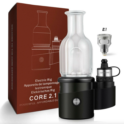 Crossing Core 2.1 | 2.0 Mini Recycling Bubbler Incycler E-Rig Kit Mini