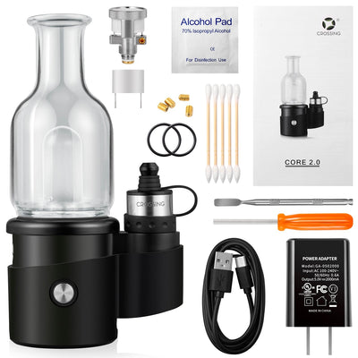 Crossing Core 2.1 | 2.0 Mini Recycling Bubbler Incycler E-Rig Kit Mini