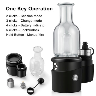 Crossing Core 2.1 | 2.0 Mini Recycling Bubbler Incycler E-Rig Kit Mini