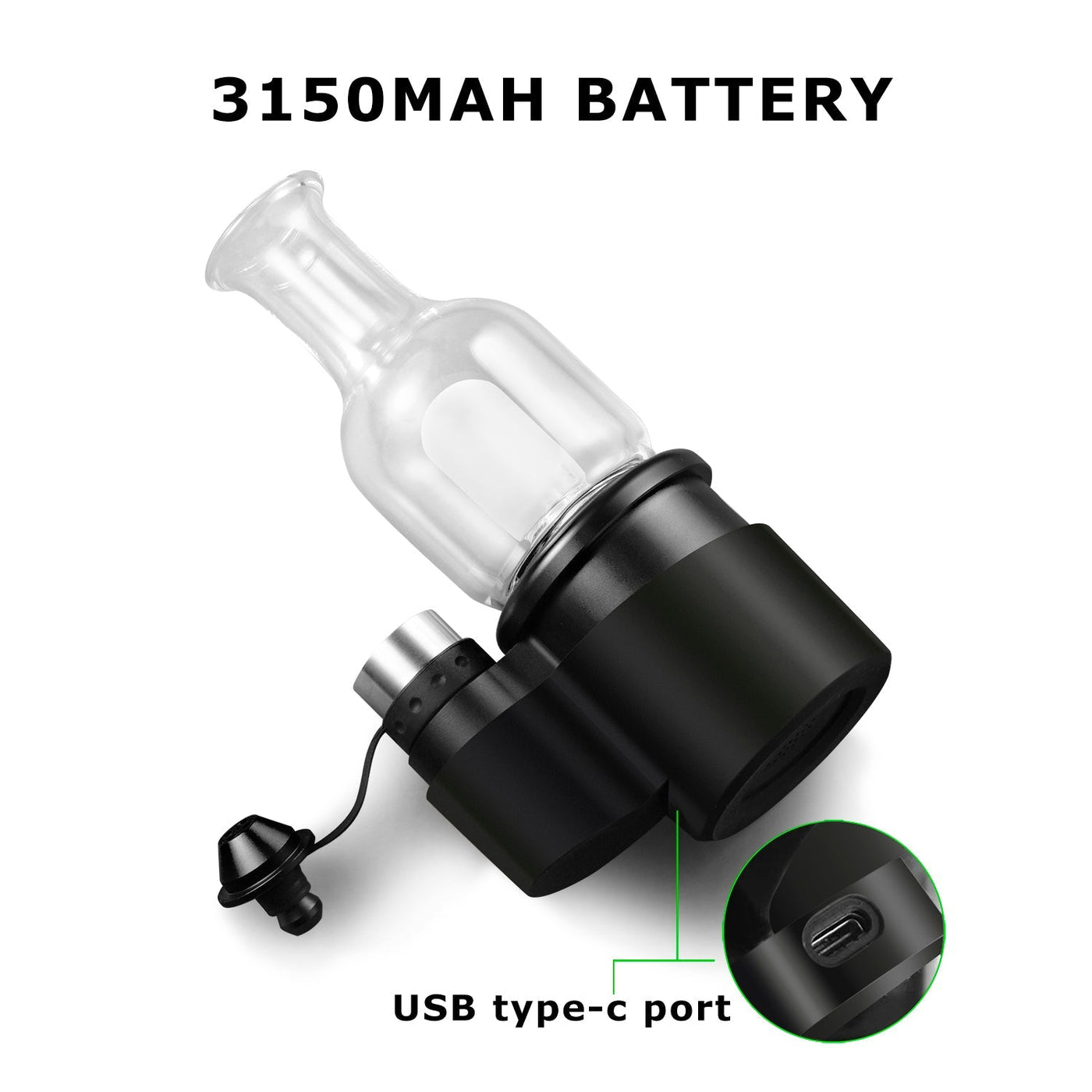 Crossing Core 2.1 | 2.0 Mini Recycling Bubbler Incycler E-Rig Kit Mini