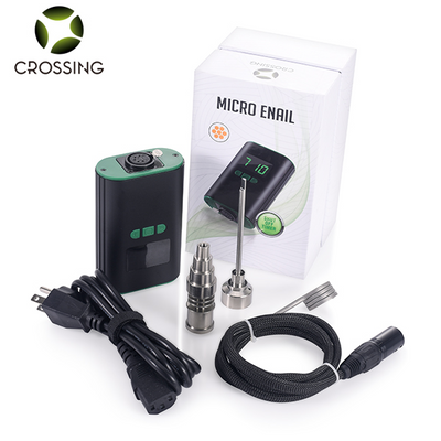 Crossing Tech Micro Enail Kit Mini Portable E-nail Electronic Dab Nail